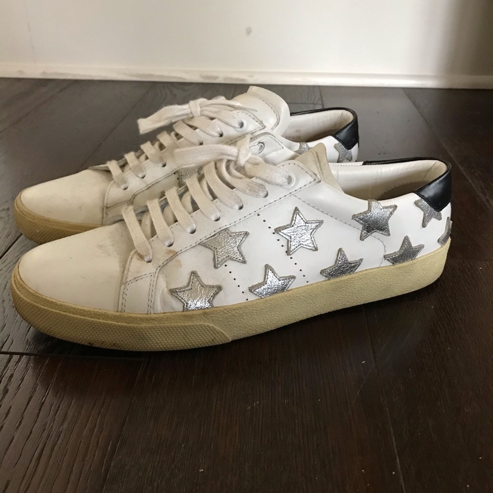 Saint Laurent court classic star sneaker